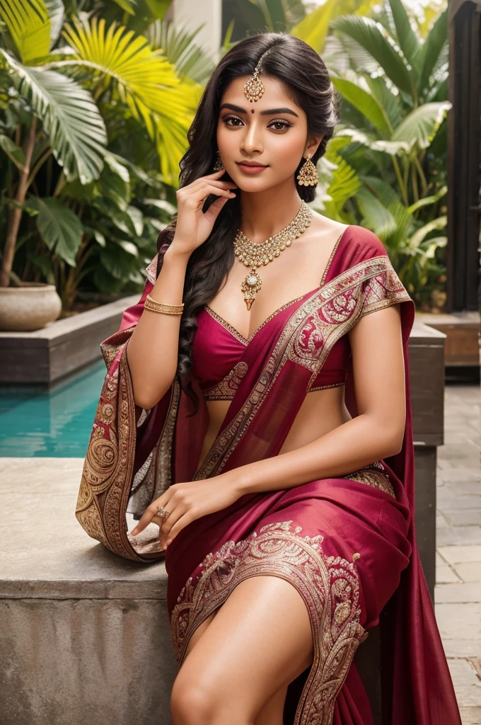 Creating a prompt for Microsoft Bing Image Creator involves specifying the details you want in the image. Here's a prompt for generating an image of a 21-year-old Indian AI influencer in a beautiful saree:
"Generate a vibrant and engaging portrait of a 21-year-old Indian AI influencer. The influencer should be portrayed in a stunning saree, showcasing the rich colors and intricate details. Emphasize a confident and friendly expression, capturing the essence of both traditional elegance and modern technological influence. Ensure the background complements the overall aesthetic, making the image suitable for a diverse range of platforms. The final image should exude positivity, professionalism, and cultural pride. Use your creativity to make the influencer stand out and appeal to a wide audience. This image will be used for online profiles and promotions, so aim for a high-quality and visually appealing result."