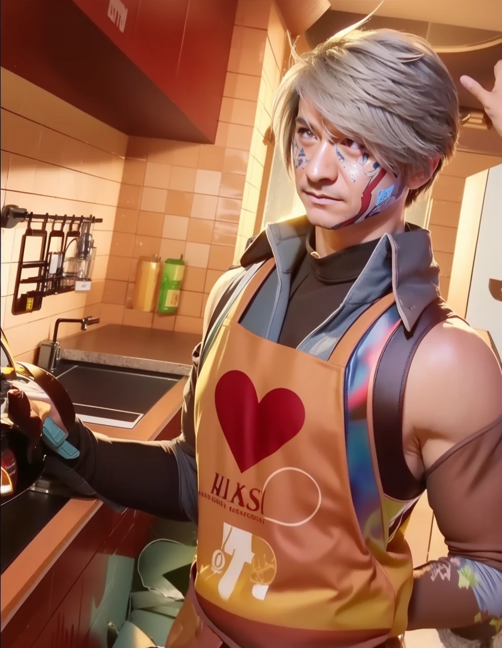 Fullbody, realistic, photorealistic, (masterpiece:1.5), concept art, intricate details, highly detailed, octane render, 8k, unreal engine, dynamic pose, best quality, highres, ((dramatic)), epic, depth of field, particles, (realistic face:1.1), ((1man, upper body, perfect eyes, detailed eyes, high quality eyes, high quality face, ironman (unmask), manly)), detailed background,