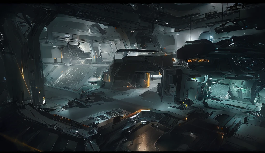there is a large room with a lot of lights and a lot of furniture, star citizen concept art, inside a futuristic army base, detailed 4k concept art, star citizen digital art, ultra detailed concept art, 8k concept art, 8 k concept art, 8 k high detail concept art, 4 k concept art, 4k concept art