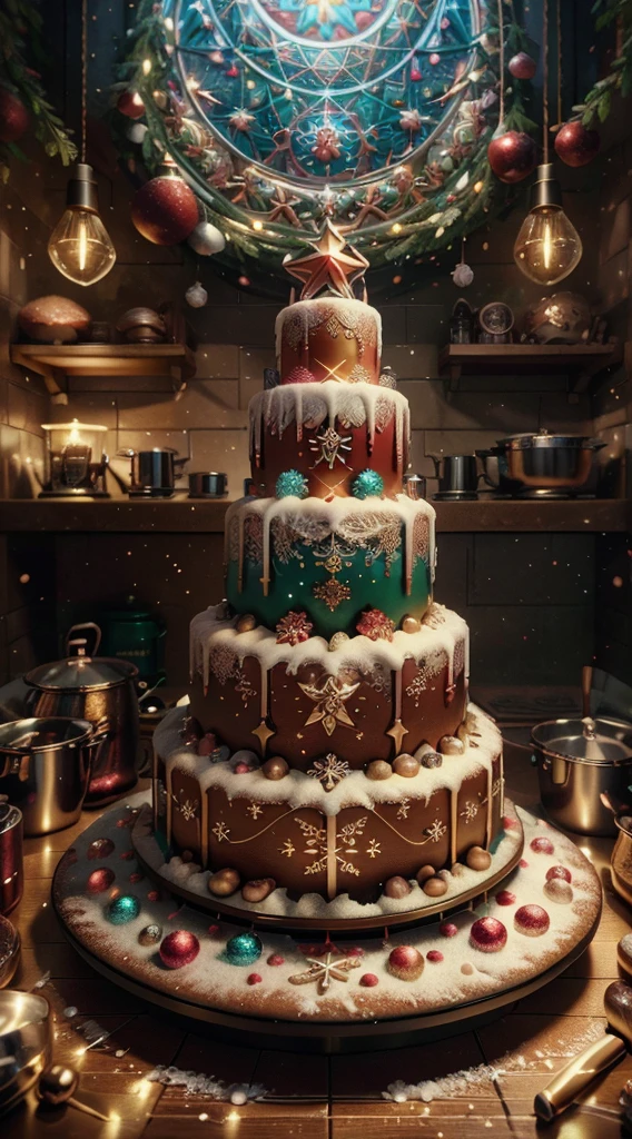 Chr457m45m3rg3D0nMN3M1C (neon:0.5) Bakeware, (Masterpiece:1.3) (best quality:1.2) (high quality:1.1), details,12k,sharpen,beautiful colors,anamorphic,intricately detailed,complementary colors,breathtaking,artstation,hires