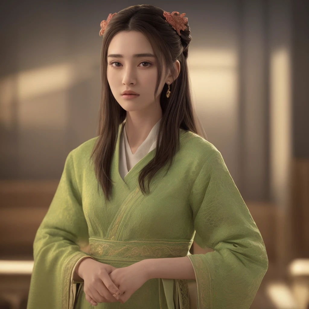 a beautiful female Shinto shrine maiden, delicate brushstrokes, highly detailed, beautiful girl, close-up upper body, intricate ornate details, warm lighting, soft colors, dreamlike atmosphere, elegant and refined, cinematic composition, photorealistic, 8k, (best quality,4k,8k,highres,masterpiece:1.2),ultra-detailed,(realistic,photorealistic,photo-realistic:1.37)