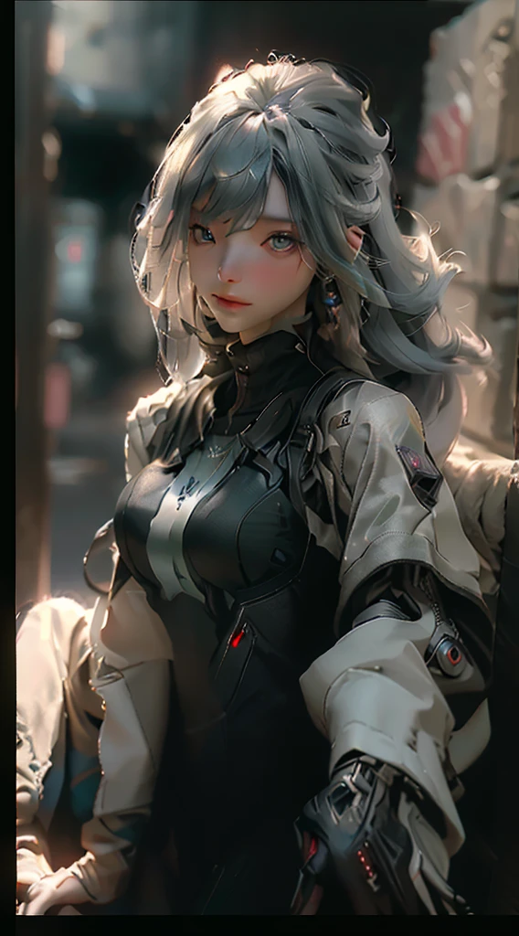 ((Best quality)), ((masterpiece)), (detailed:1.4), 3D, an image of a beautiful cyberpunk female,HDR (High Dynamic Range),Ray Tracing,NVIDIA RTX,Super-Resolution,Unreal 5,Subsurface scattering,PBR Texturing,Post-processing,Anisotropic Filtering,Depth-of-field,Maximum clarity and sharpness,Multi-layered textures,Albedo and Specular maps,Surface shading,Accurate simulation of light-material interaction,Perfect proportions,Octane Render,Two-tone lighting,Wide aperture,Low ISO,White balance,Rule of thirds,8K RAW,