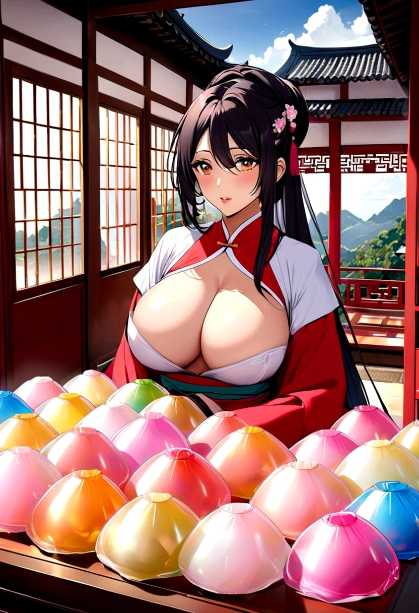 best quality big breasts wuxia House made from condoms