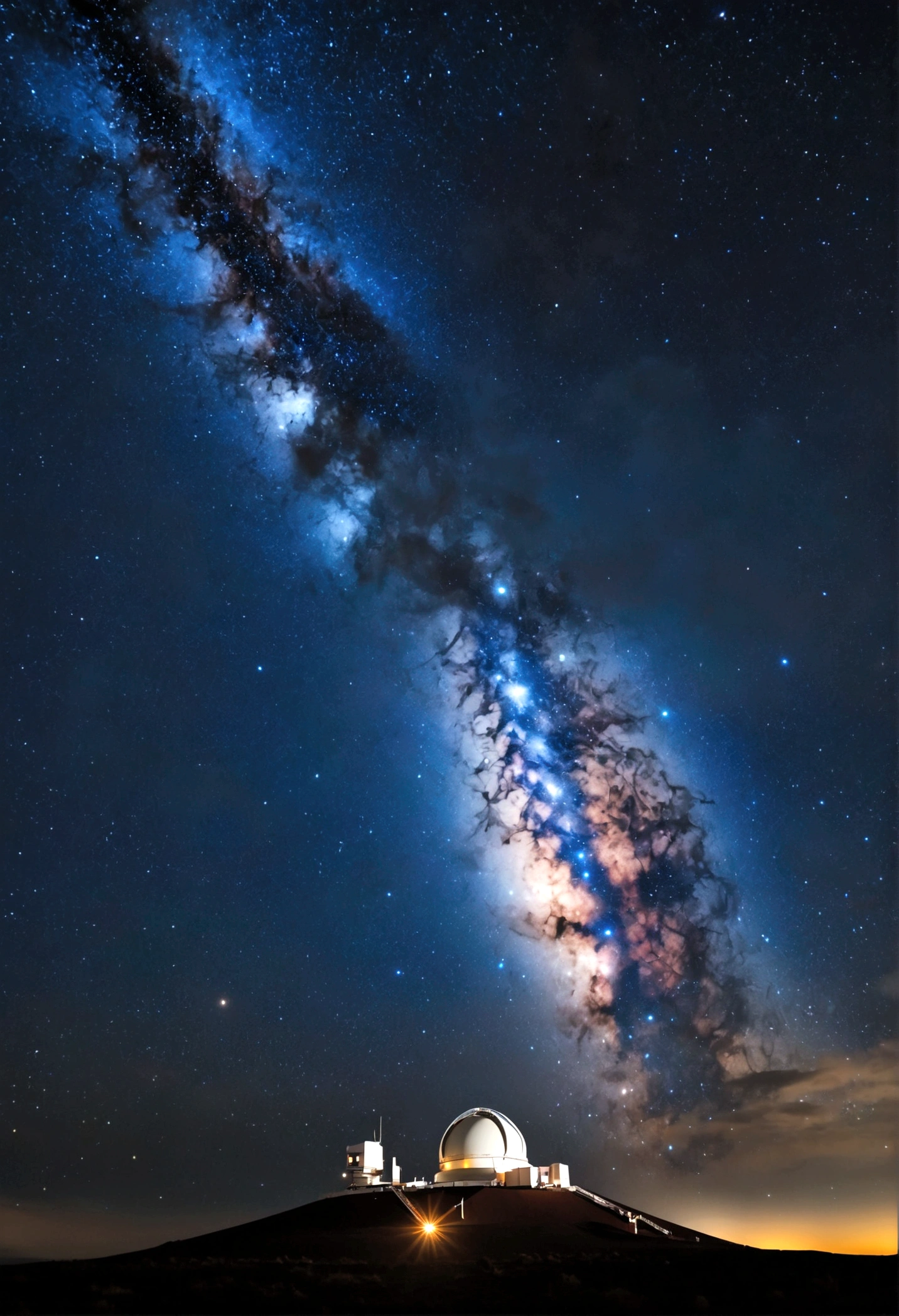 Starry sky of Mauna Kea