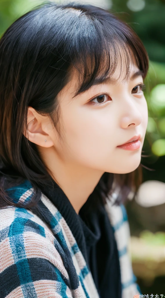 (((masterpiece))), (((Highest quality: 1.4))), ((Very detailed: 1.4)) , ulzzang-6500-v1.1, (RAW Photos:1.2), (Photorealistic), (Genuine:1.4), Sharp focus、Shot from the side、Perfect dynamic composition, Beautiful attention to detail, タレ目cute、Women&#39;s Fashion Summer,ponytail,Small breasts Natural color Lips, Bold sexy pose,smile,Harajuku、20-year-old girl、cute、sexy shot looking at camera、(Off-the-shoulder dress)、(Ultra-realistic pantyhose:1.3), Realistic skin texture、Glowing Skin、Exposed thighs!!!