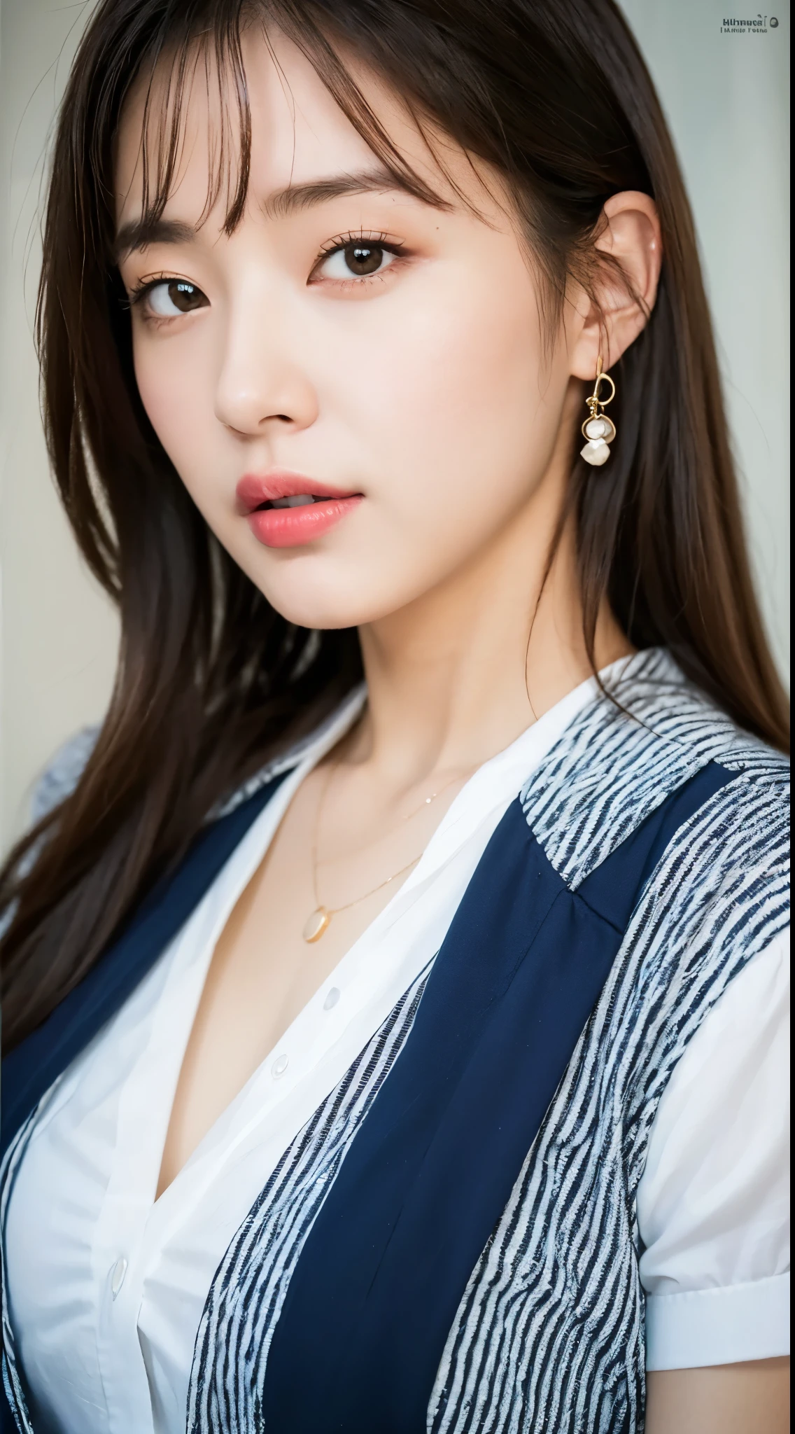 (((masterpiece))), (((Highest quality: 1.4))), ((Very detailed: 1.4)) , ulzzang-6500-v1.1, (RAW Photos:1.2), (Photorealistic), (Genuine:1.4), Sharp focus、Shot from the side、Perfect dynamic composition, Beautiful attention to detail, タレ目cute、Women's Fashion Summer,ponytail,Small breasts Natural color Lips, Bold sexy pose,smile,Harajuku、20-year-old girl、cute、sexy shot looking at camera、(Off-the-shoulder dress)、(Ultra-realistic pantyhose:1.3), Realistic skin texture、Glowing Skin、Exposed thighs!!!