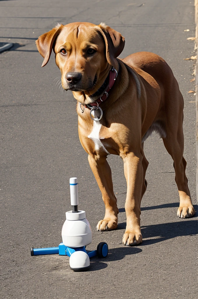 A dog that twerks