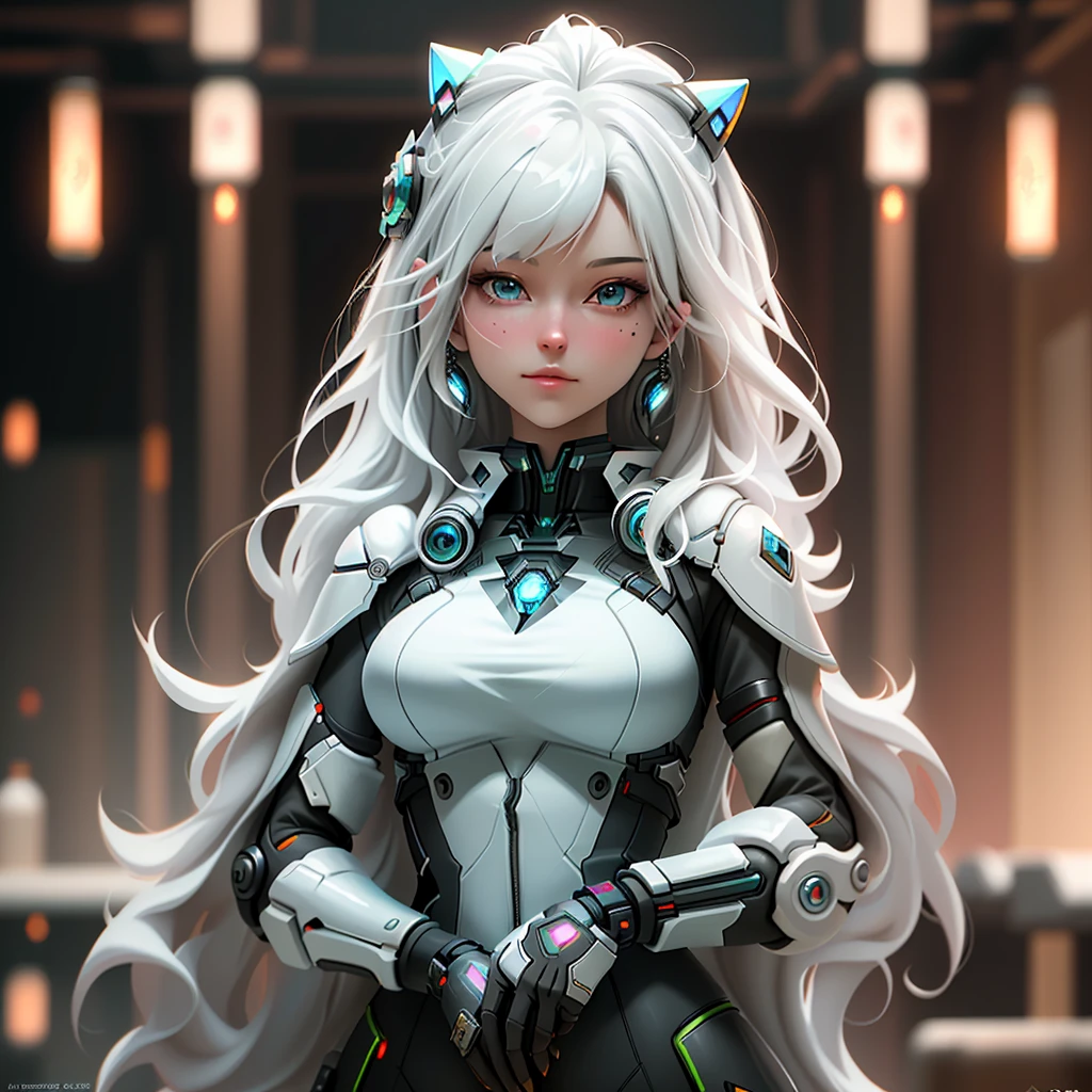 ((best quality)), ((masterpiece)), (detailed:1.4), 3d, Image of a beautiful cyberpunk woman,Human Development Report (High Dynamic Range),Ray Tracing,nvidia RTX,Super Resolution,Unreal 5,Subsurface scattering,PBR Textures,Post-Processing,Anisotropic filtering,Depth of Field,Maximum clarity and sharpness,Multi-layered textures,Albedo and Specular Maps,Surface Shading,Accurate simulation of the interaction between light and material,Perfect proportion,Octane Rendering,Two-color lighting,Large aperture,Low ISO,White Balance,Rule of Thirds,8K Native,