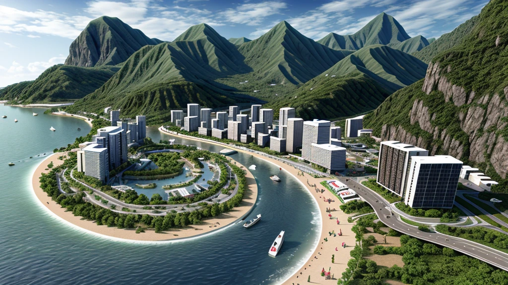Generate a realistic appearance of a small famous place for me,It is located in a certain area on the edge of the Yangtze River in China's Three Gorgeodernism,后modernism,Streamline design roof,Ecological Protection,sustainable architecture,,Streamlined shapes incorporating abstract water creatures,Integrating structural elements of stilted buildings