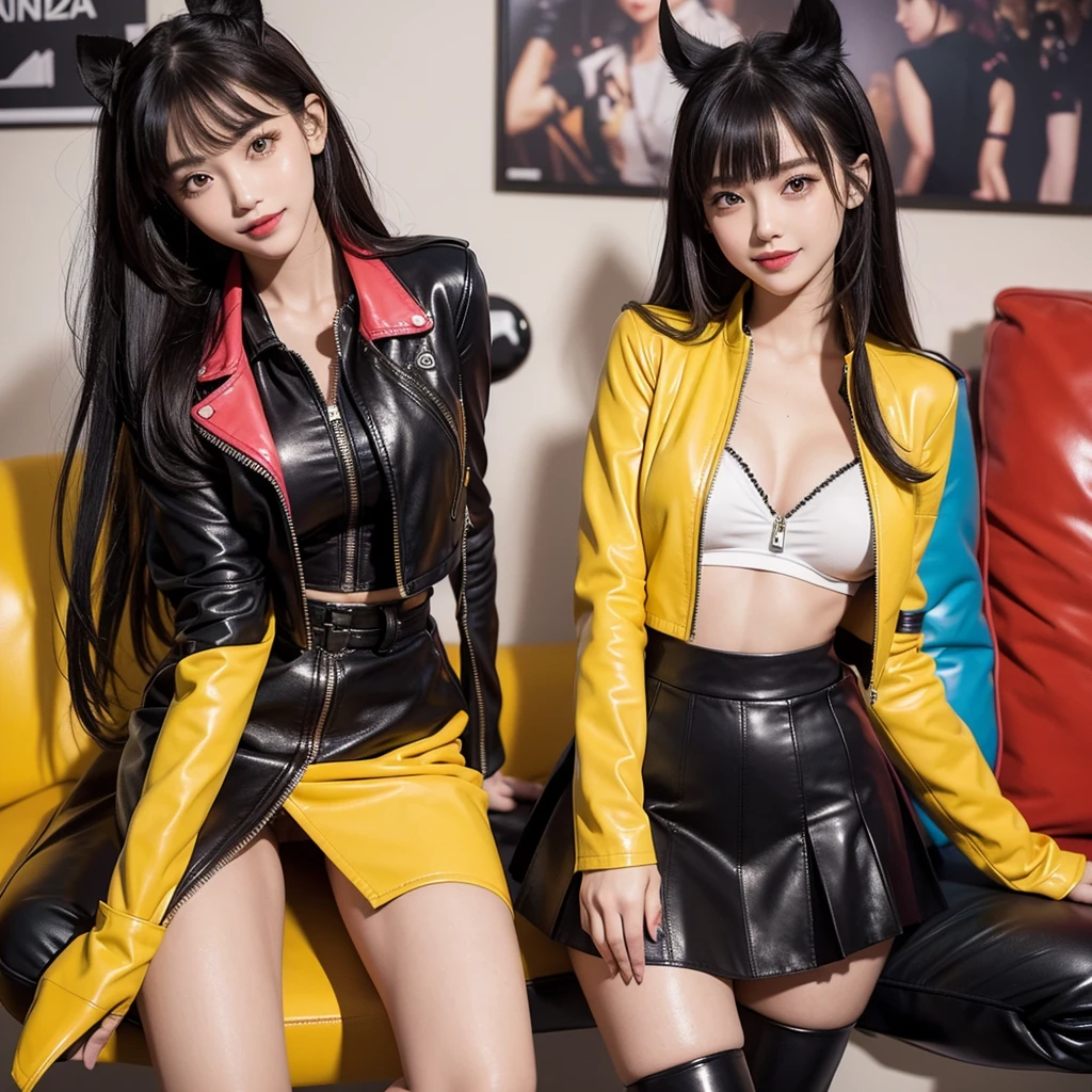 Private Channel
SVIP Time-limited 20% Off Try It Now
SeaArt Bot
Txt2Img
Default
17:59:02
Expires in 13 Day(s)
bangs down,beautiful girl,Maid clotheasterpiece,perfect face,perfect breasts,long hair,Outstanding style,stimulating,Cute outfits,Horny girl,double eyelid,Naughty Girls,Erotic and cute,mini skirt,ribbon on uniform,colorful hair color,yellow eyes,leather jacket,horny girl,Knee-high boots, Colorful,multicoloured,future fashion,smile,,zipper bra,Multicolored clothing