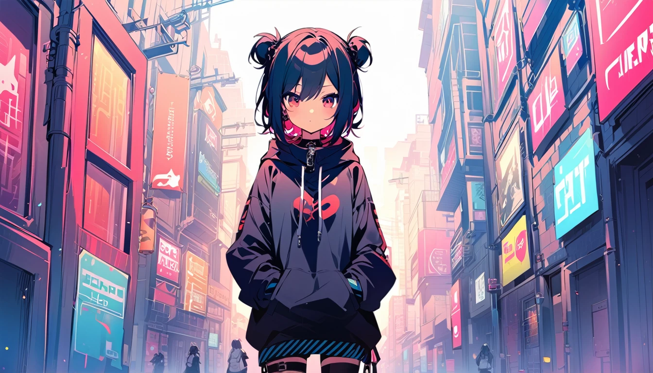 Emo girl　Stylish