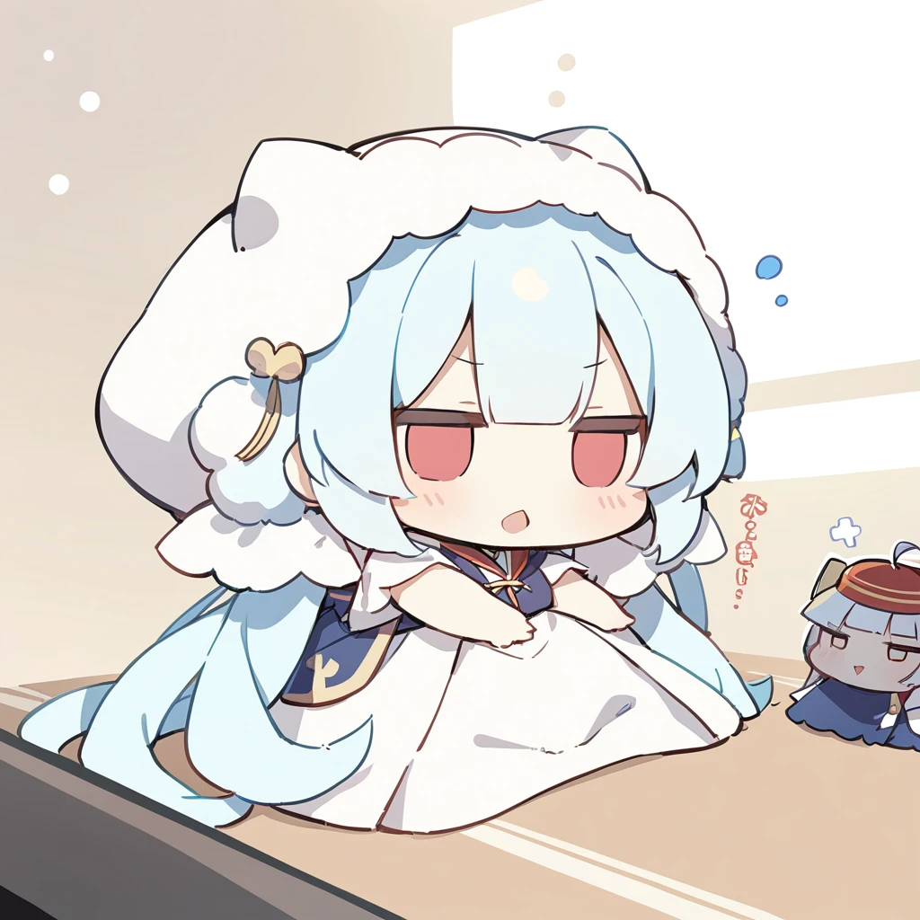 chibi,solo,
masterpiece,best quality,
fumo,
1girl, kongou \(azur lane\), azur lane