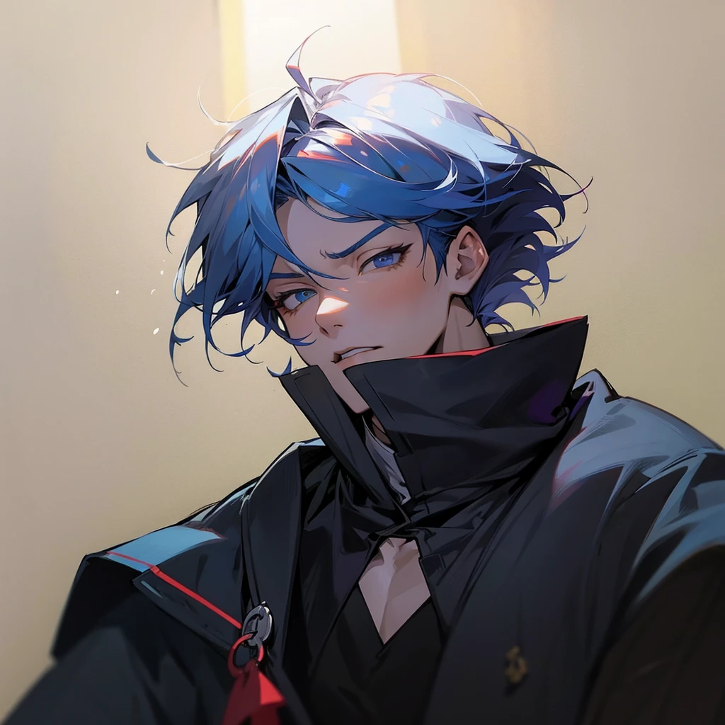 Convert this boy into a anime boy with gangsta style