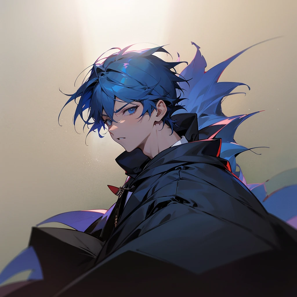 Convert this boy into a anime boy with gangsta style