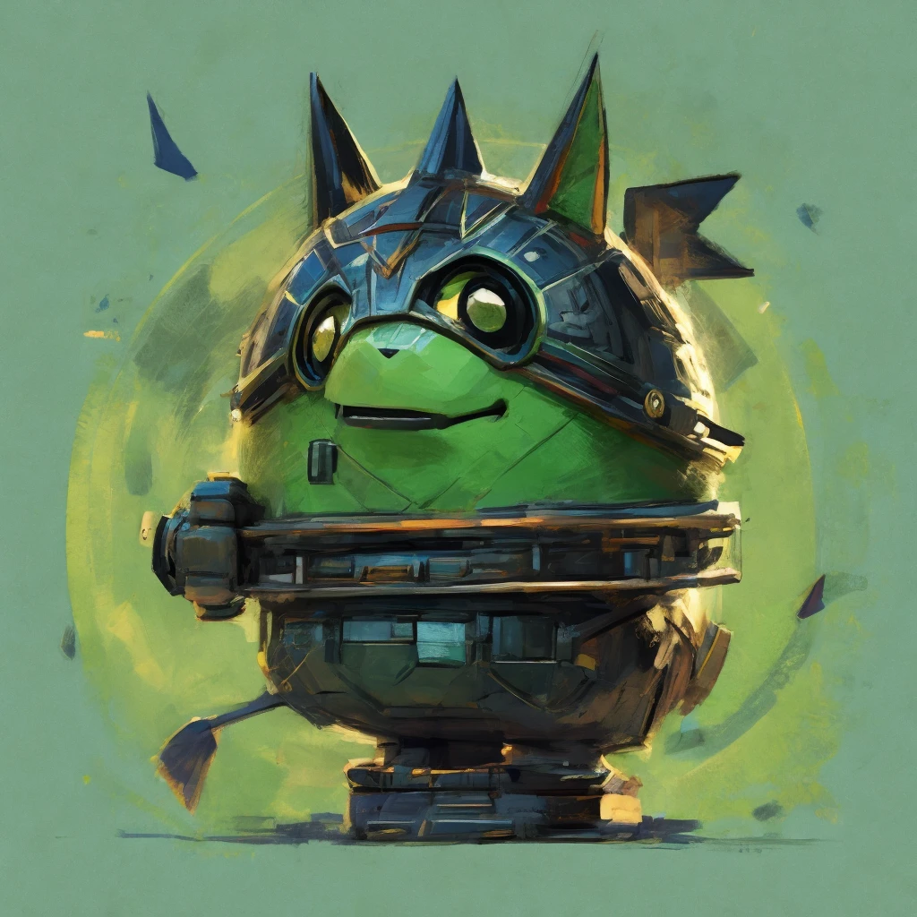 replace the eyes in green