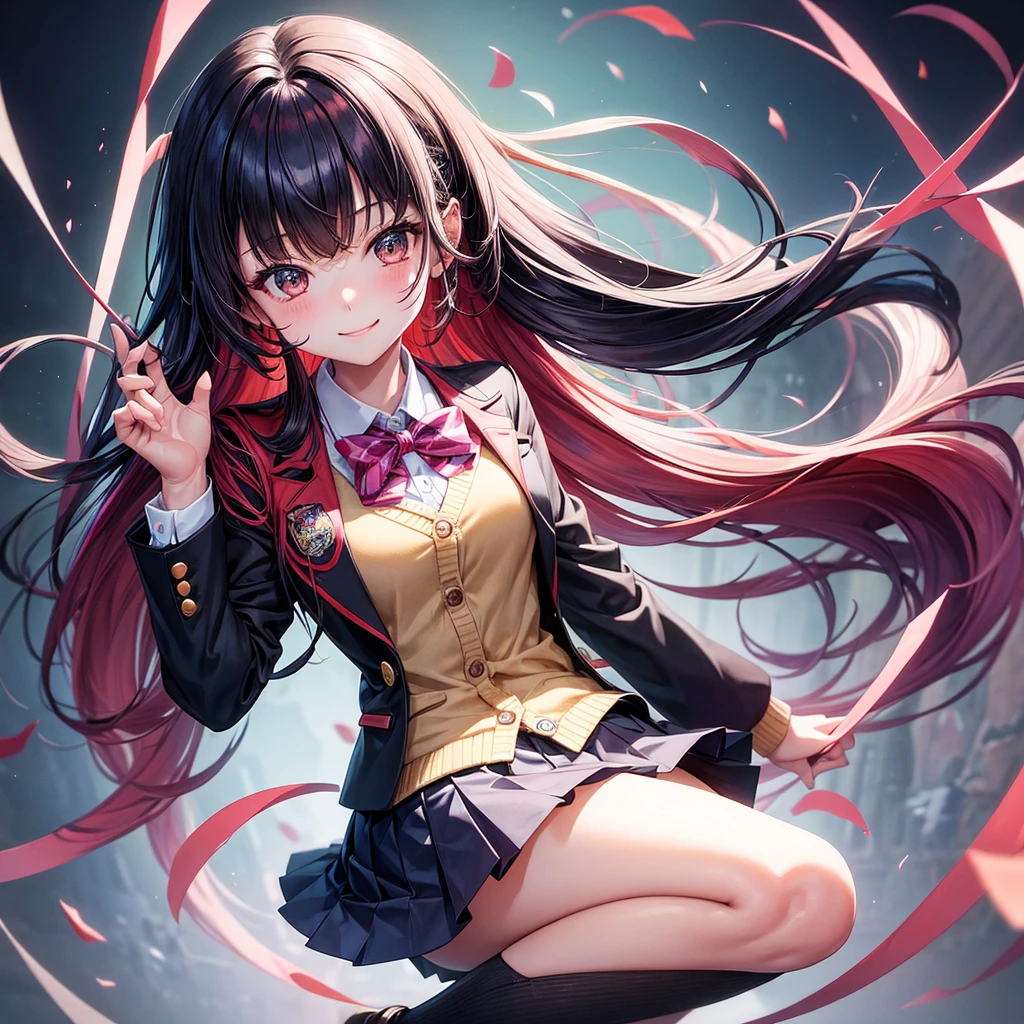 middle School girls,smile,Beautiful girls,The best quality to get you horny,Multi-colored hair,Perfect Girl,Super cute girl,uniform,blazer,School festival,Wearing a cardigan,Long Hair、She has her bangs down,Ultra HD,Young girl,Sex,Naughty Girls,Full body image,Absurd,Beautiful girls,