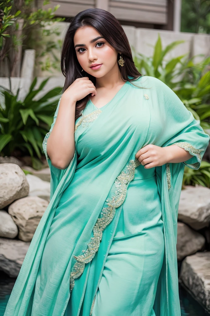 1 Heavenly beautiful and goddess beauty cute and sweet looking face Arabian woman in front of GEIRANGERFJORD, Heavenly beautiful Overweight, Heavenly beautiful Extremely fat, Heavenly beautiful and attractive Chubby figure , Heavenly beautiful looking and eye catching luxury style tight fitting elegant saree, reaching out, Heavenly beautiful Arabian woman, 16k, High resolution, masterpiece, highest quality, fine skin, Realistic Photograph