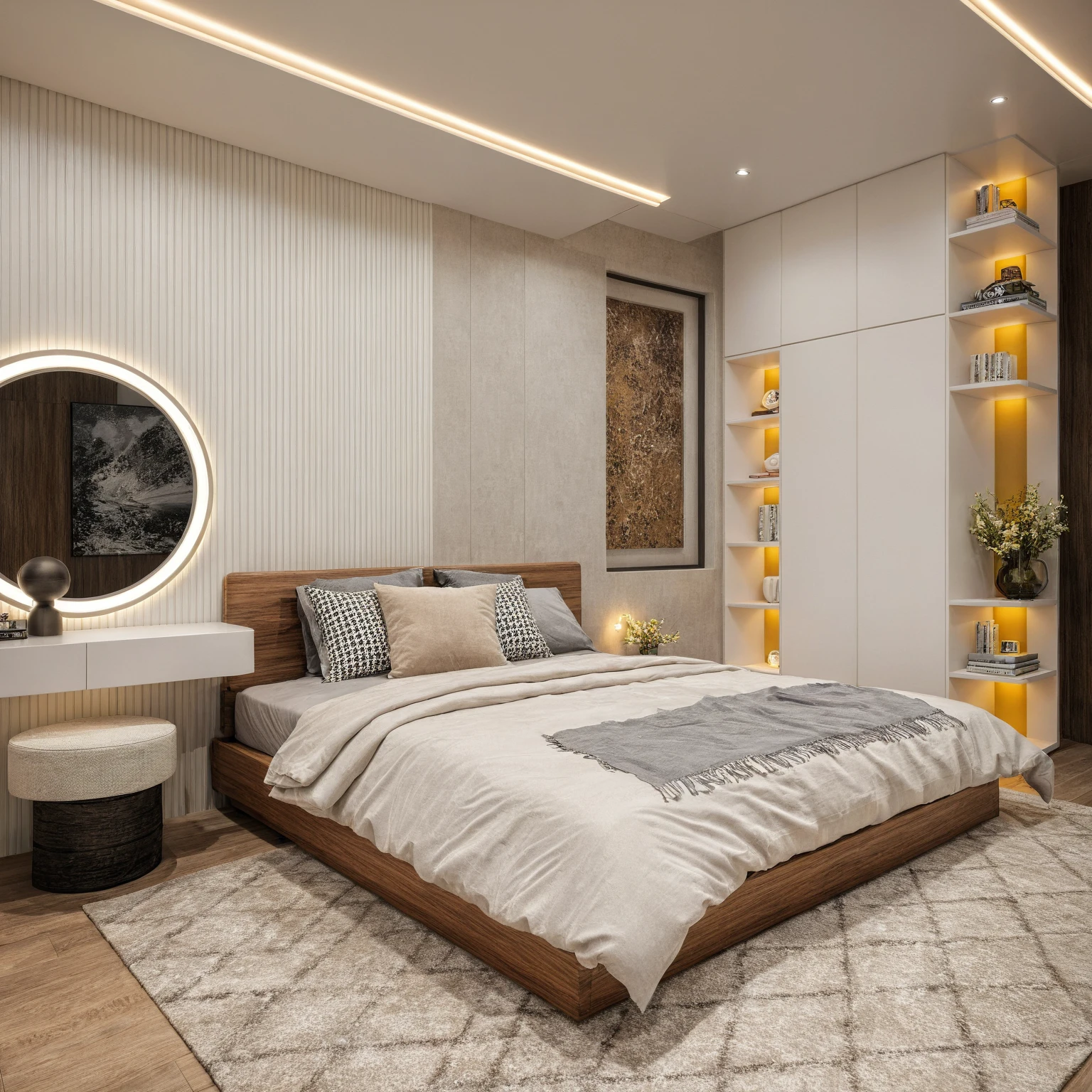 Raw photo,Masterpiece, high quality, best quality, authentic, super detail, interior, indoors, white color, (daylight:1.1), vivid colour, (realistic:1.2),