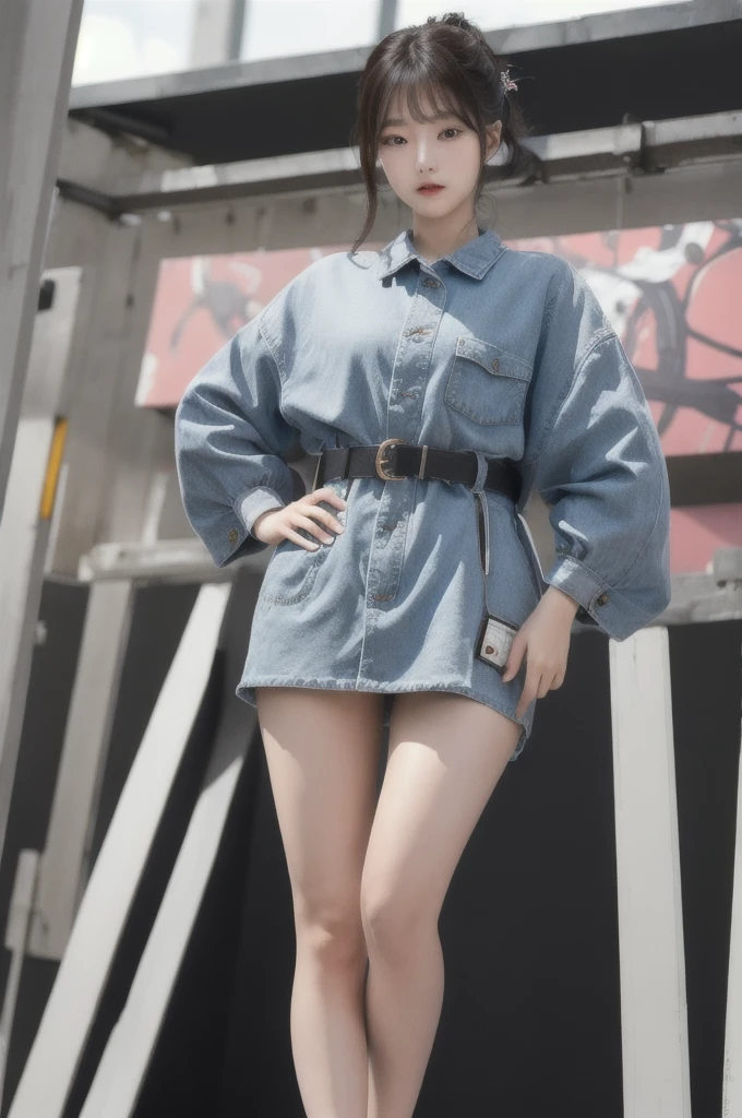 (best quality:1.4), (masterpiece:1.4), (highres:1.2), (extremely detailed:1.2), human body ratio,
1girl, korean girl, (each girl wearing different fashion:1.4), dynamic pose, powerplant,