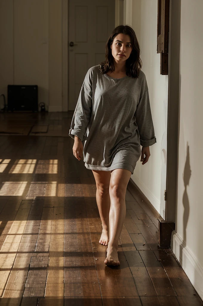 From the first night, Emily felt a strange presence in the house. The floorboards creaked as if someone were walking on them, and cold drafts swept through the rooms despite the warm summer weather.