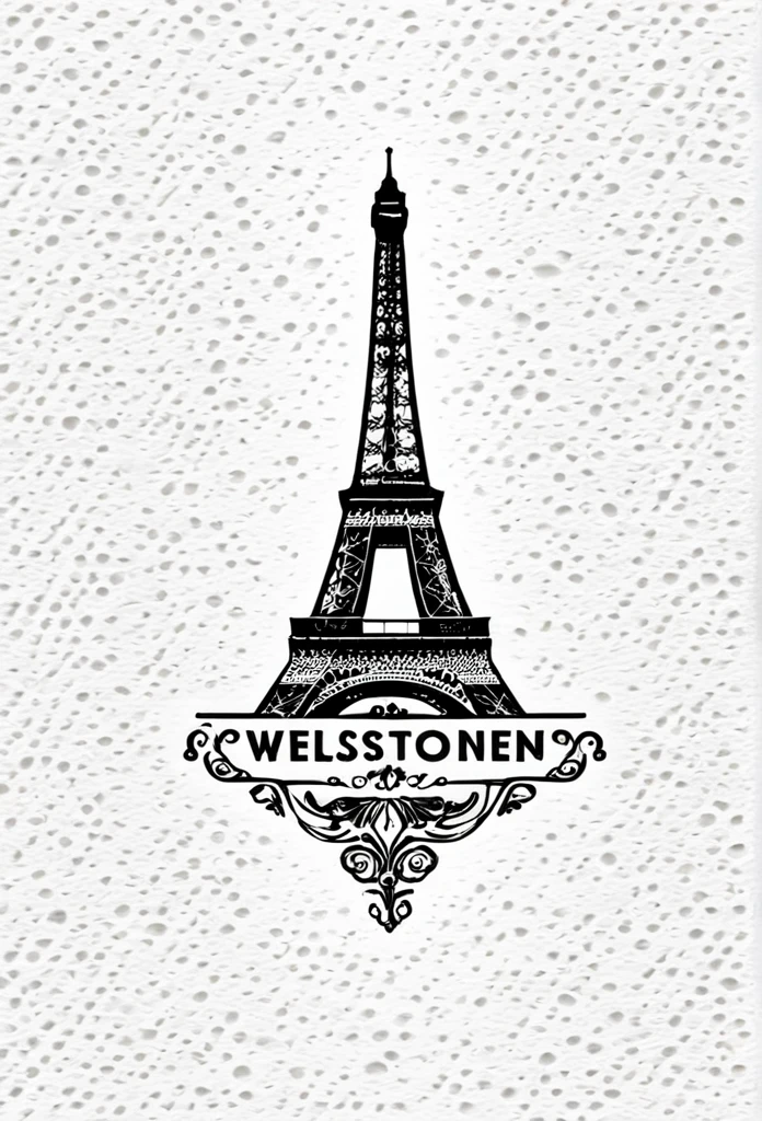The logo of an apparel brand that gives the impression of the stylish streets of France
Pretty cool
Modern Design
The background is white