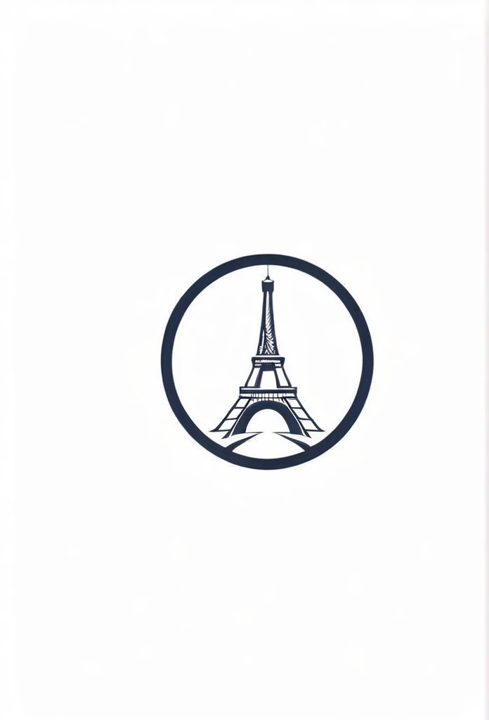 The logo of an apparel brand that gives the impression of the stylish streets of France
Pretty cool
Modern Design
The background is white