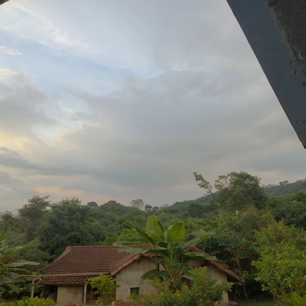 Realistic sunset
