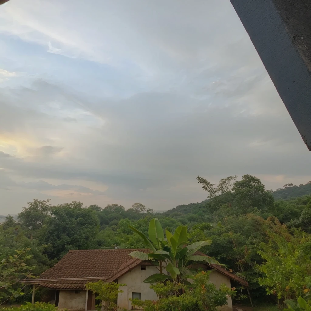 Realistic sunset