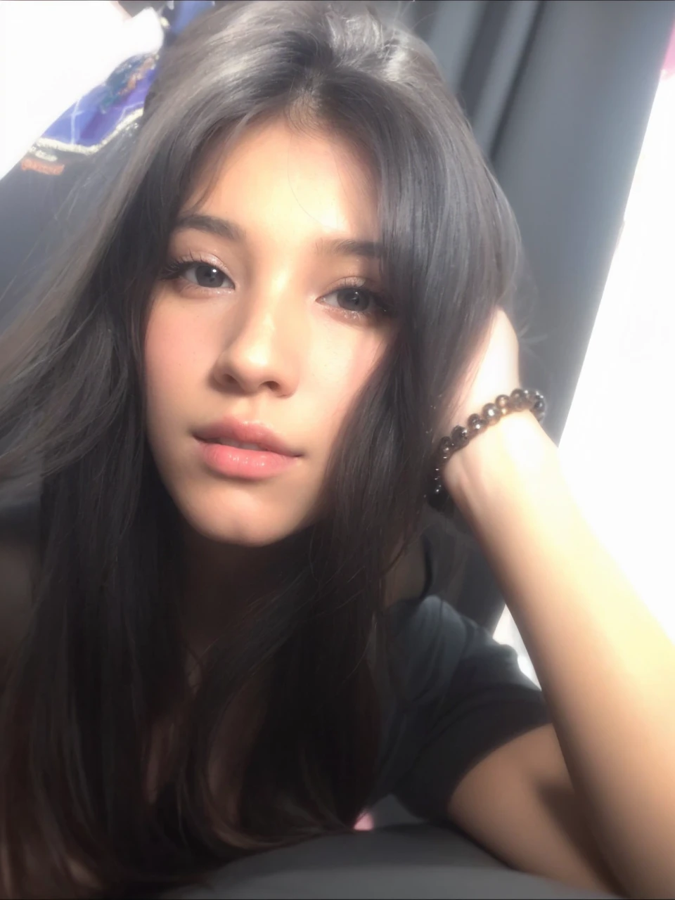best quality ,masterpiece, illustration, an extremely delicate and beautiful, extremely detailed ,CG ,unity ,8k wallpaper,absurdres, huge filesize,very wide shot,soft lighting,contre_jour,in office, 1girl,solo,sexy,cute,light smile, long hair,sidelocks,lipstick,long eye lashes,beactiful detailed eyes,middle breasts,white dress,Camisole dress,long legs,beautiful legs,high heels,standing,full body,photo by Fujifilm X-T3,