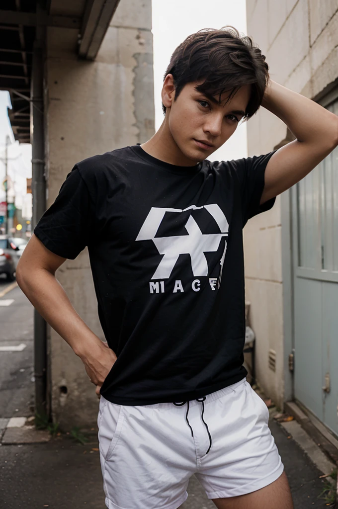 Boy with tsirt name rian