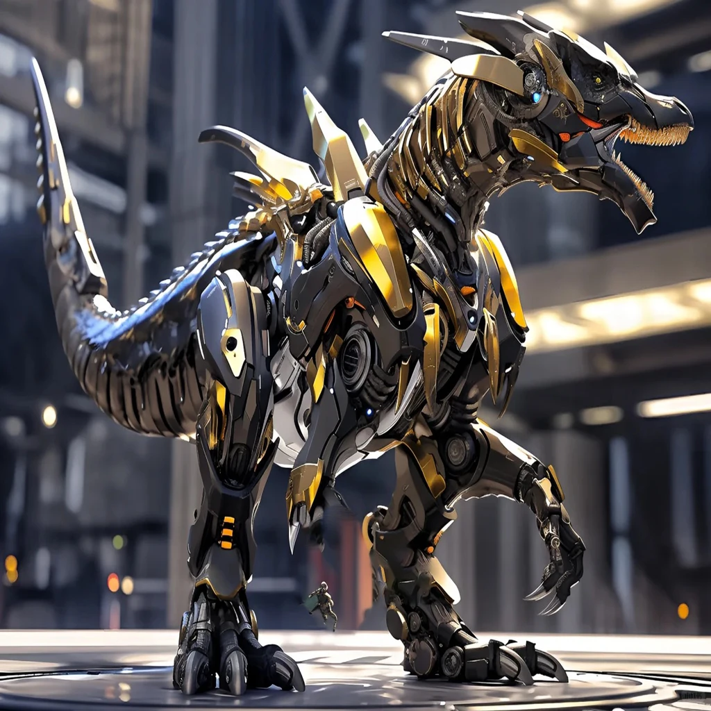 Mechanical dinosaur claws