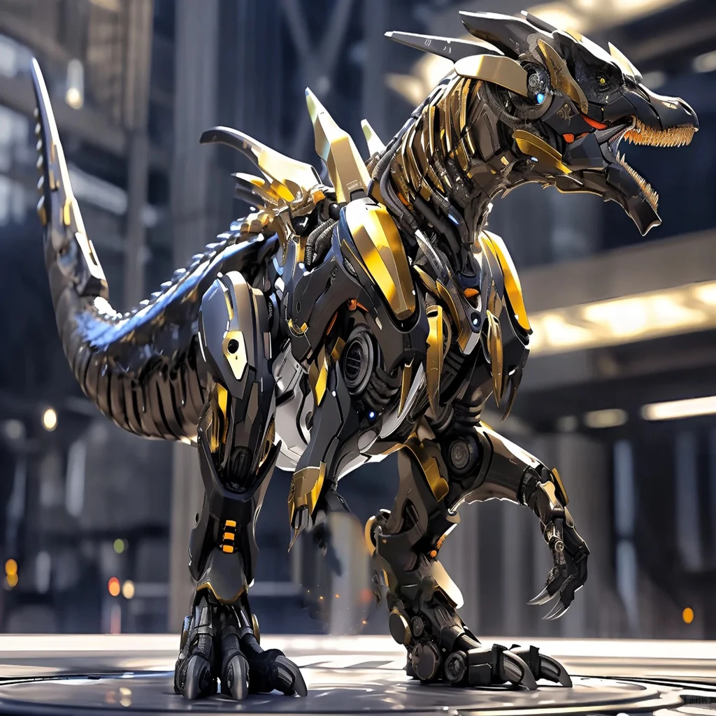 Mechanical dinosaur claws