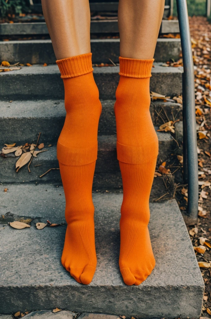 Orange socks 