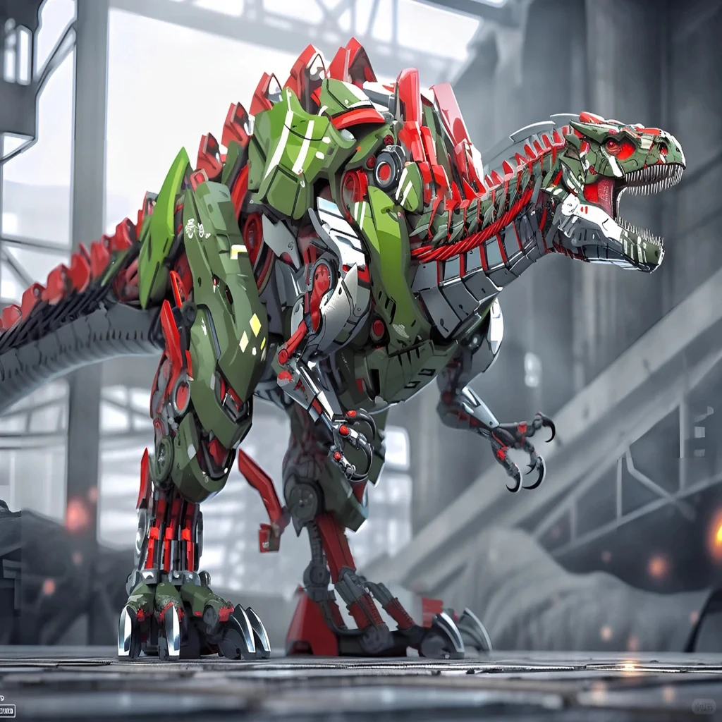 Mechanical leg structure,Mechanical dinosaur structure