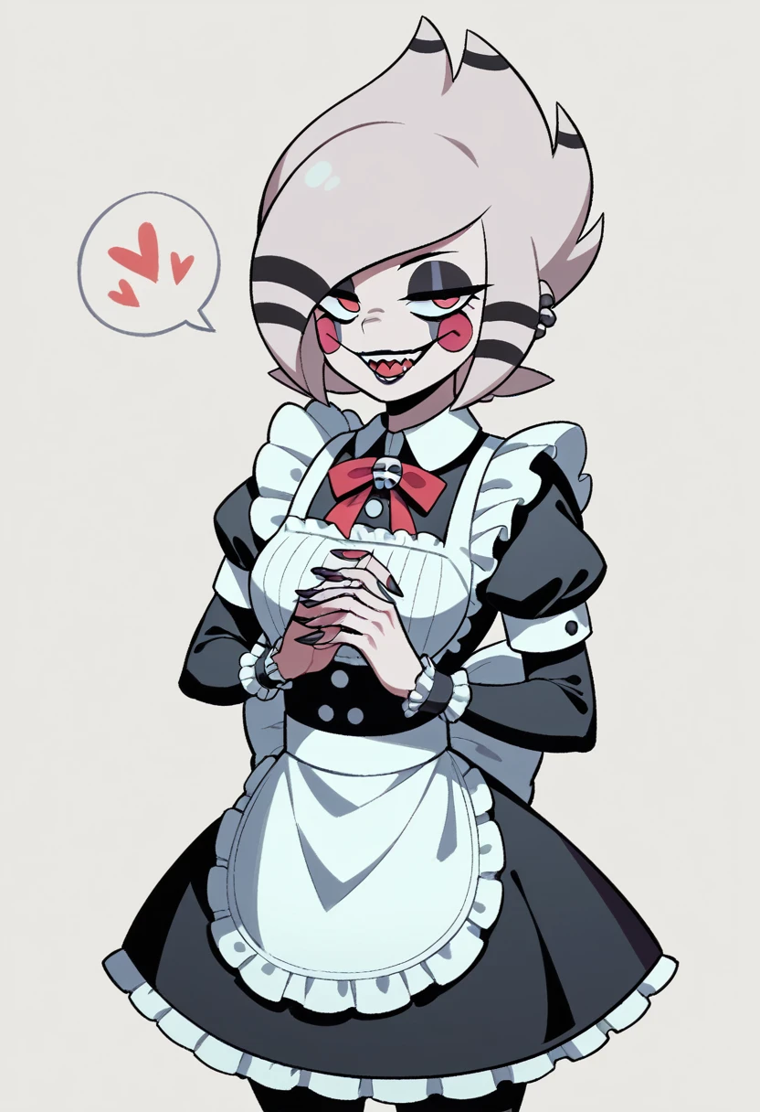 Marie fnia maid goth fofa foto 4k