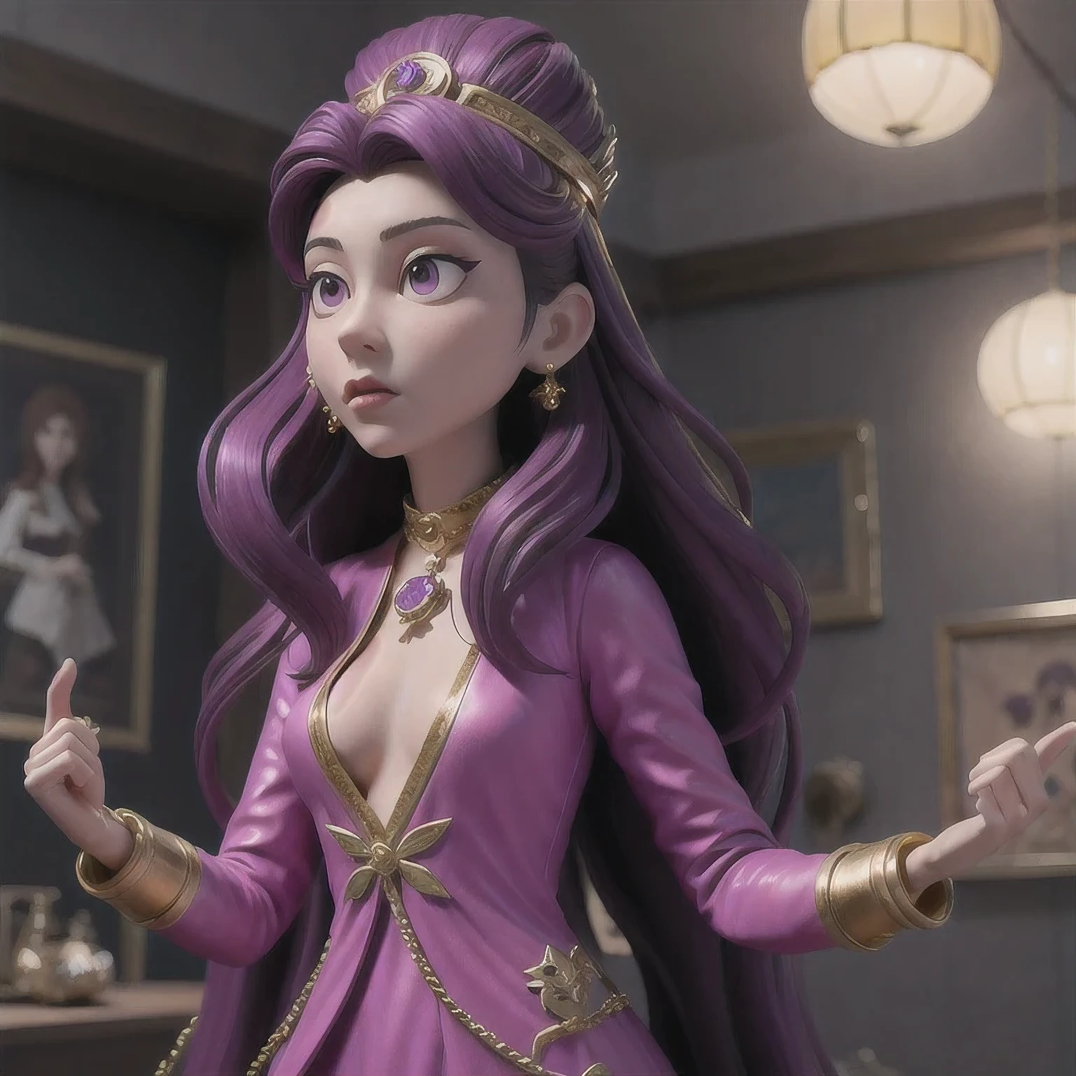 Purple Powder Queen