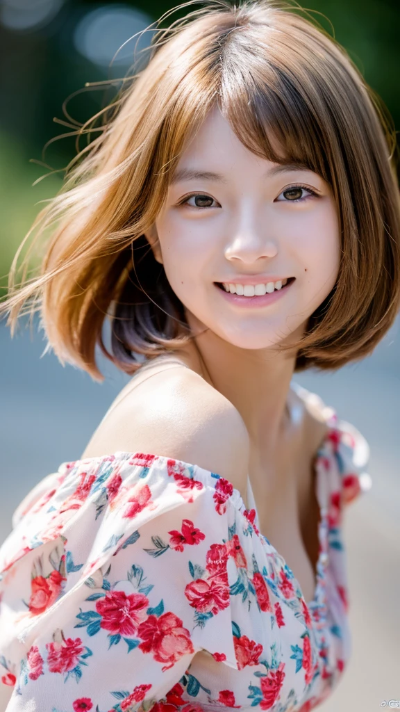 Super Cute Actress, Japanese, 18 years old, Night Beach, Short Hair, Blonde Hair, Floral Dress, Gravure Shot, Dynamic Angle, Sexy Pose, (8K/RAW Developer, Best Quality, 1.2x), Super Real, (Real, 1. 37x), Portrait, High Quality RAW Color Photo, Super Beautiful, FamousIdol, Cute, Super virgin face, White skin, Smiling, Cute, Young, Cute face, Bare face, (Self Portrait: 1.2x), Portrait, High Quality RAW Color Photo, (Self Portrait: 1.2x), Portrait, High Quality RAW Color Photo, (Real: 1.37x)