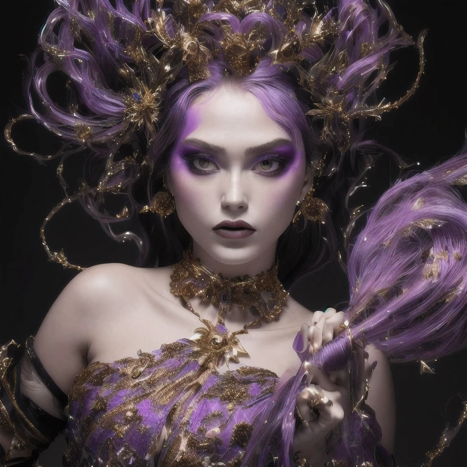 Purple Powder Queen