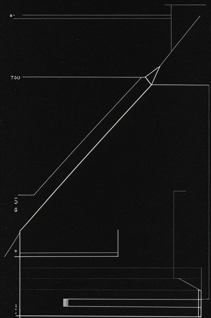 Black linear isotypes of a volvan, similar to the misti volcano
