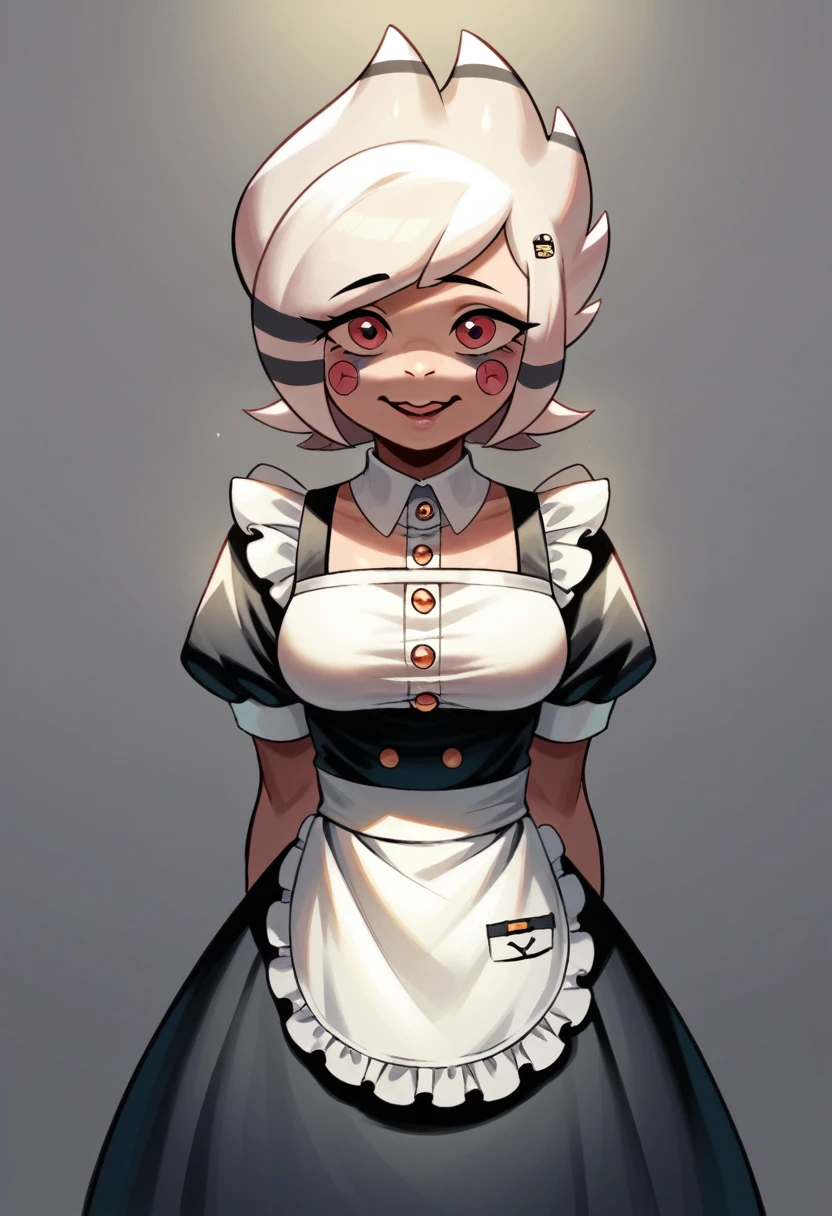 Marie fnia maid doing a cute spanish 4k photo