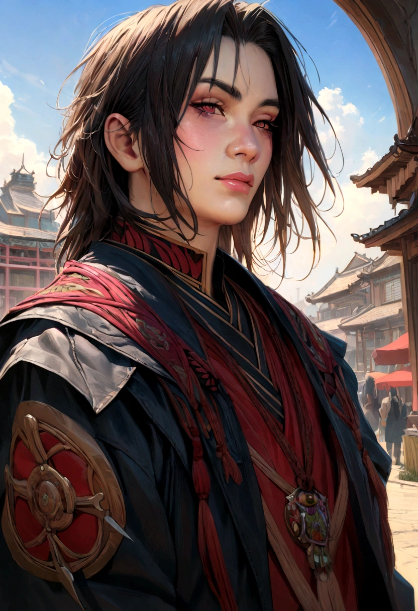 FEITO ITACHI by FEITO SASUKE by Masashi Kishimoto, hyper detailled, Hyper Realistic Best Quality