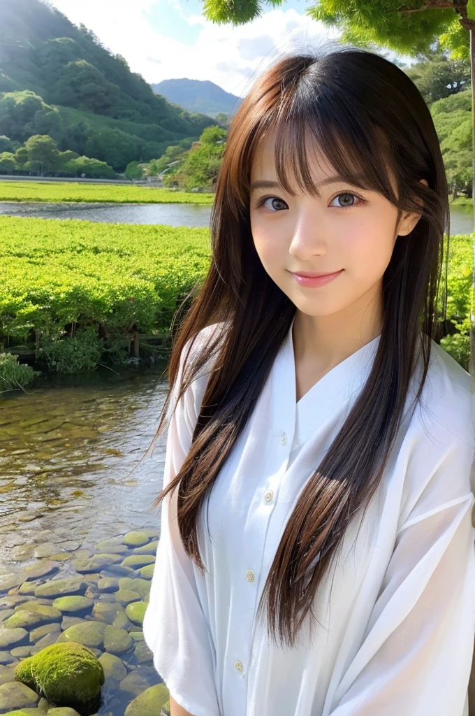 ((Highest quality)), ((masterpiece)), (detailed),Perfect Face,Japanese,landscape,Beauty,cute