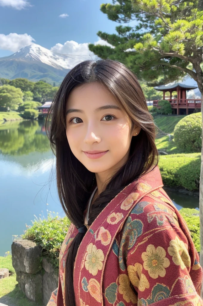 ((Highest quality)), ((masterpiece)), (detailed),Perfect Face,Japanese,landscape,Beauty,cute