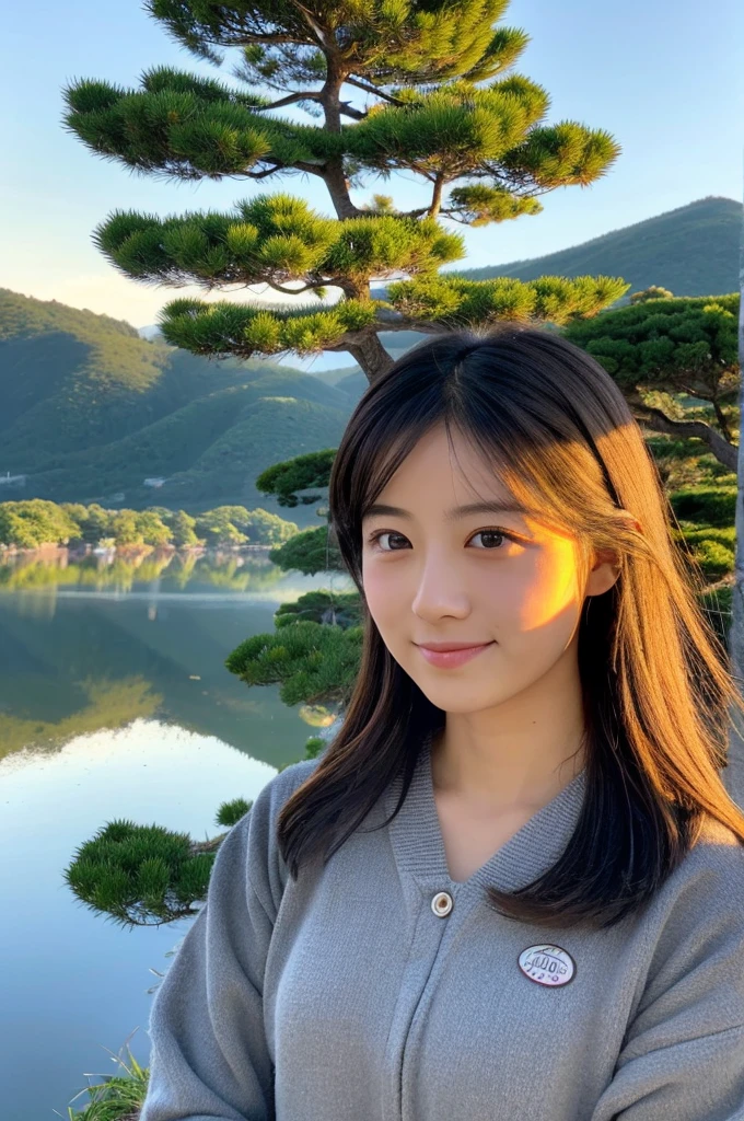 ((Highest quality)), ((masterpiece)), (detailed),Perfect Face,Japanese,landscape,Beauty,cute