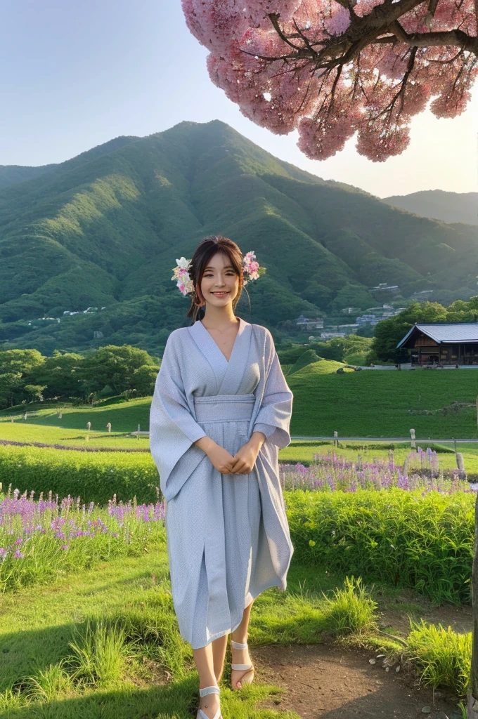 ((Highest quality)), ((masterpiece)), (detailed),Perfect Face,Japanese,landscape,Beauty,cute