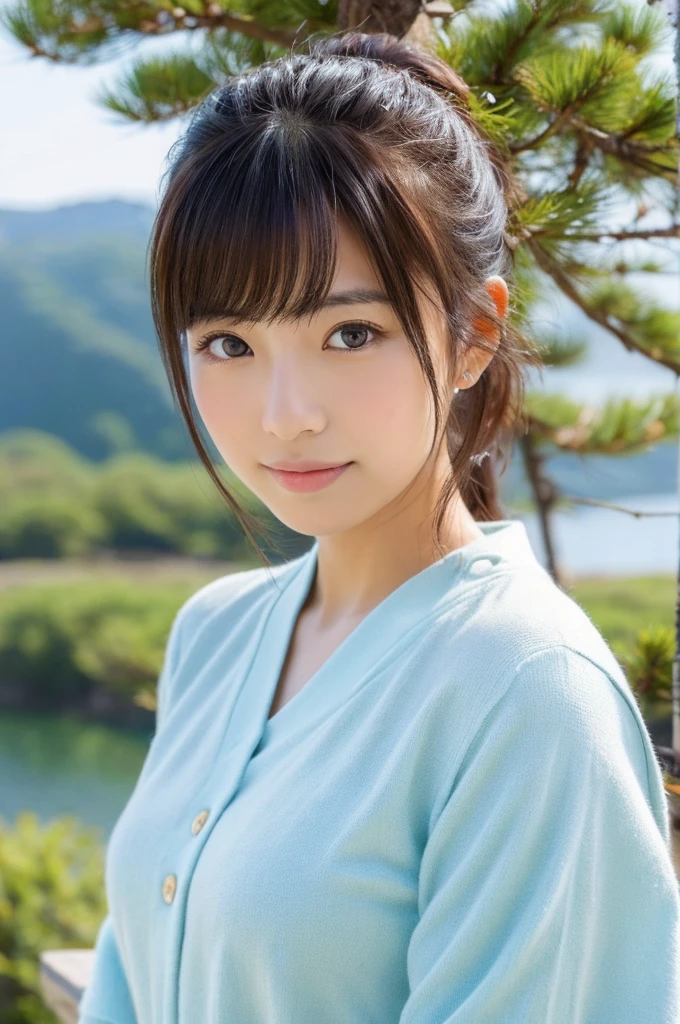 ((Highest quality)), ((masterpiece)), (detailed),Perfect Face,Japanese,landscape,Beauty,cute