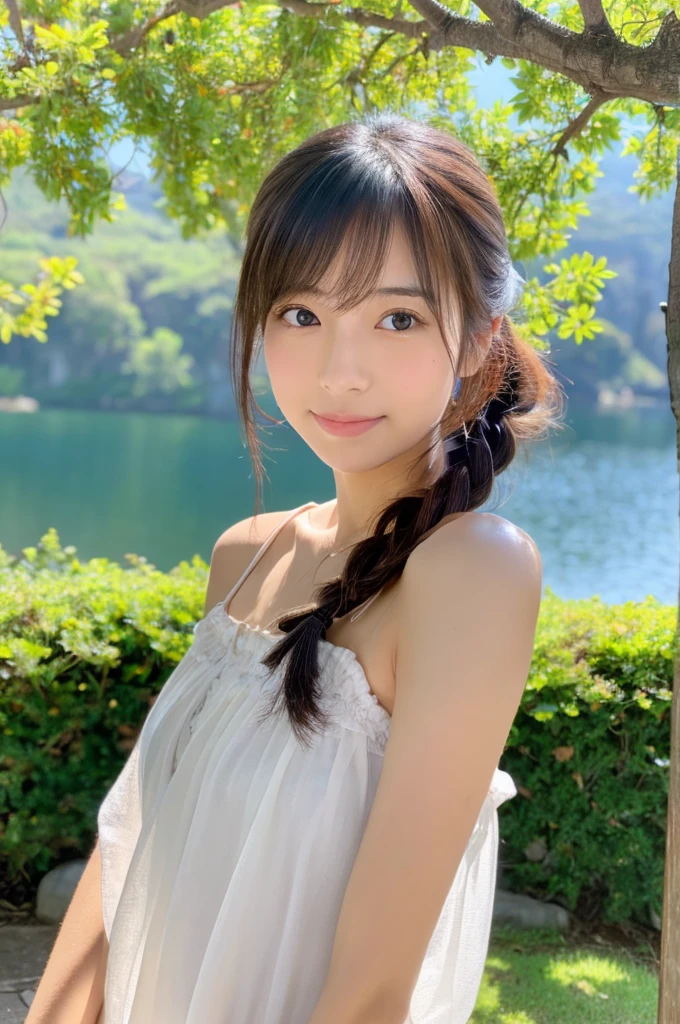 ((Highest quality)), ((masterpiece)), (detailed),Perfect Face,Japanese,landscape,Beauty,cute,Upper Body