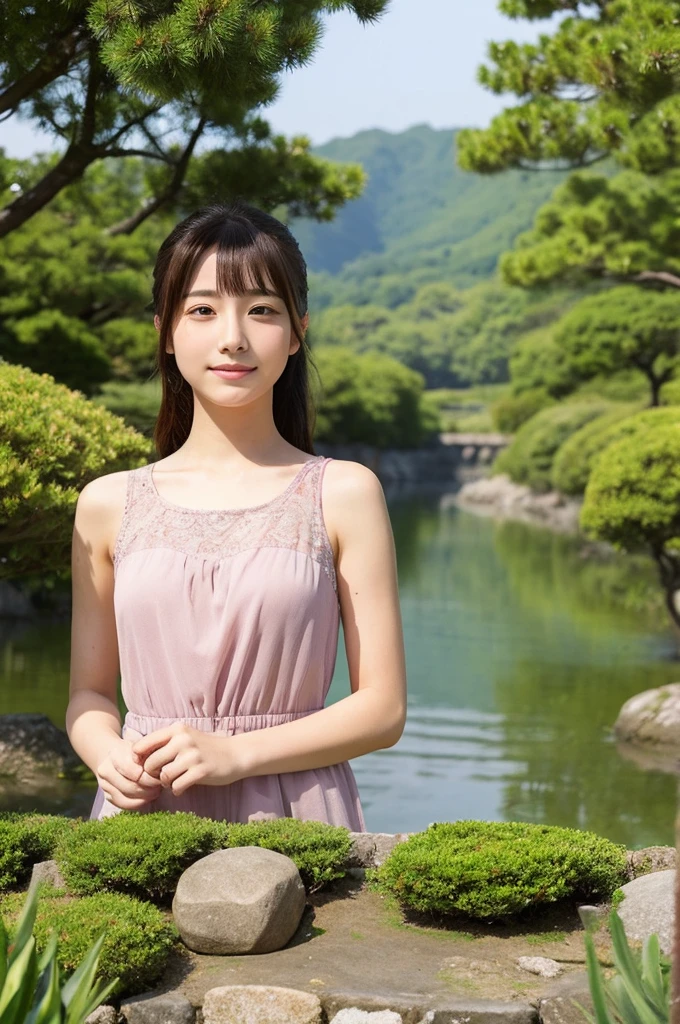 ((Highest quality)), ((masterpiece)), (detailed),Perfect Face,Japanese,landscape,Beauty,cute,Upper Body