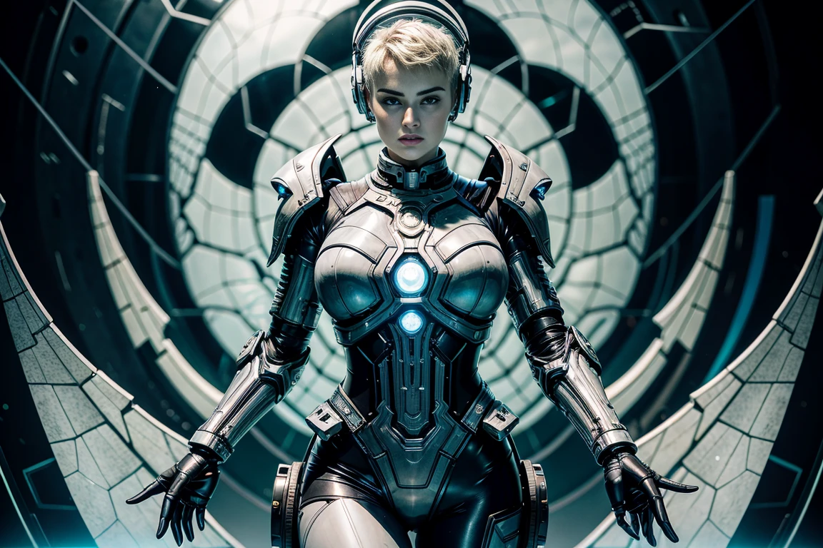 Stefania Ferrario in translucent ethereal mechanical form,Chapped lips, futurist,mechanical joints,laboratorio urbano futurist,model shoot style, (Extremely detailed CG unity 8k wallpaper), Stylized beauty,Big , Big booty, translucent body parts, surrealism, 8k, super detail, Best Quality, Award-winning, anatomically correct, 16k, super detail