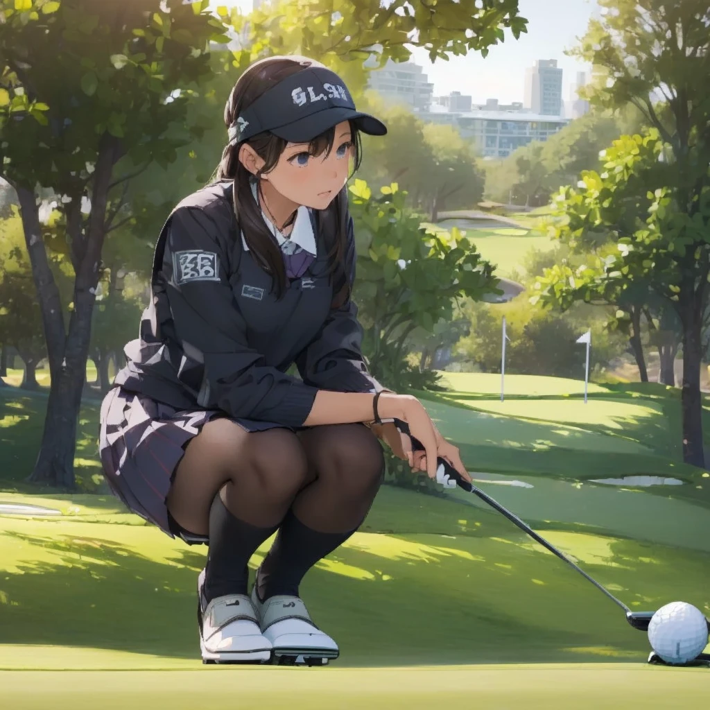 (school uniform:1.5),(Golf course:1.5)